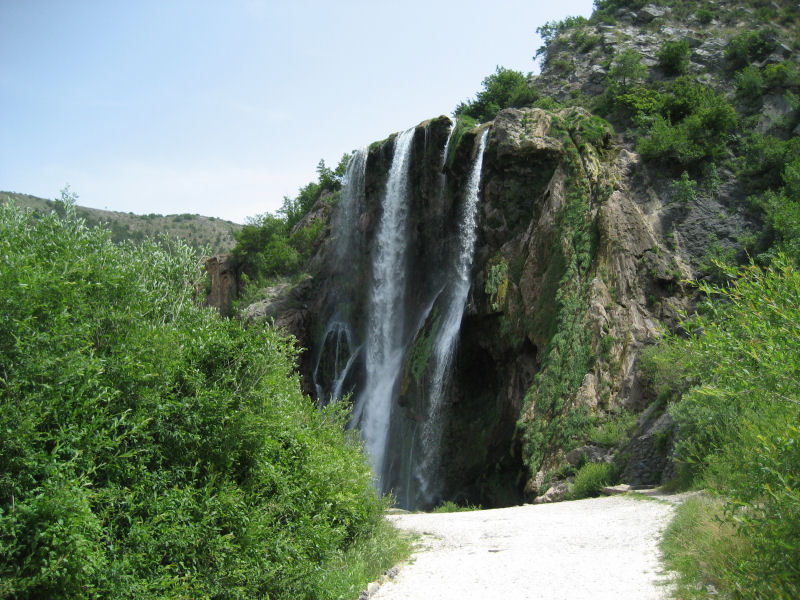 Krčić-Wasserfall und Krka-Quelle (2007)