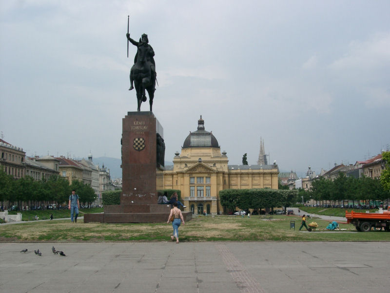 Zagreb: Tomislav-Platz (2003)